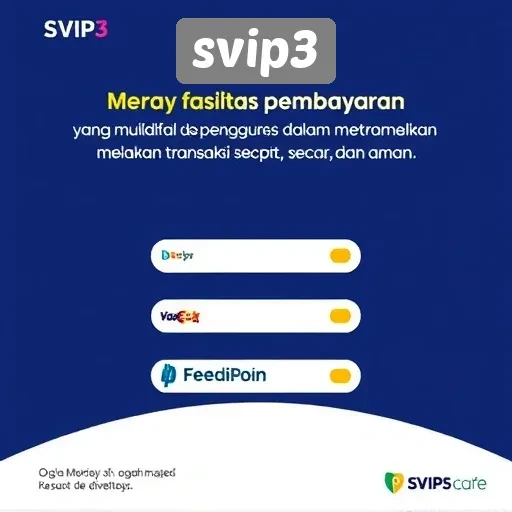Fasilitas Pembayaran di Situs Game SVIP3 yang Ramah Pengguna